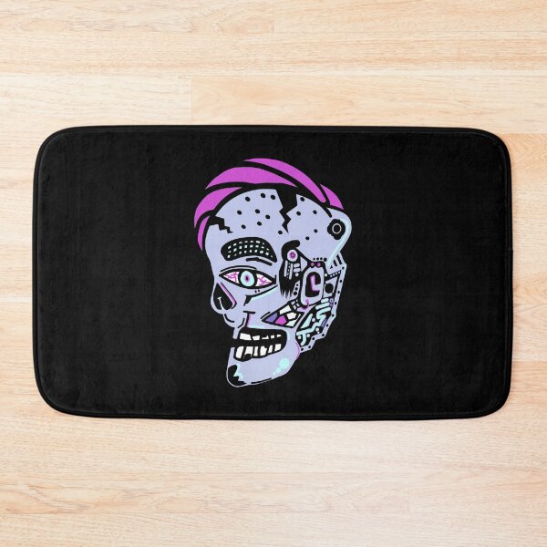Item preview, Abstract Cyberpunk Zombie Head - Abstract art designed and sold by AnAzArt.