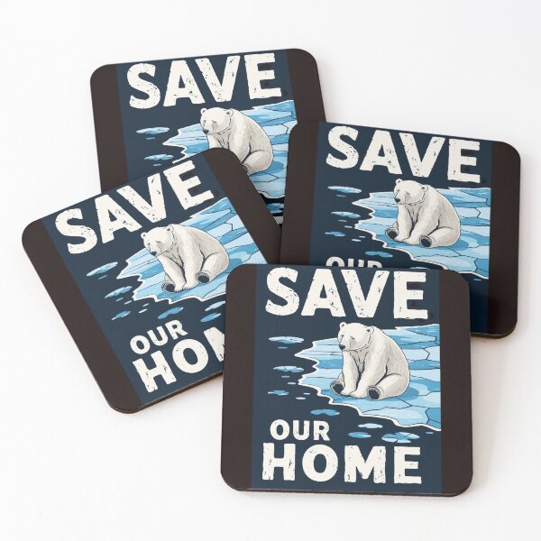 Item preview, Save Our Home Polar Bear Climate Crisis designed and sold by ibobo4656.