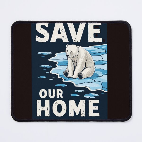 Item preview, Save Our Home Polar Bear Climate Crisis designed and sold by ibobo4656.