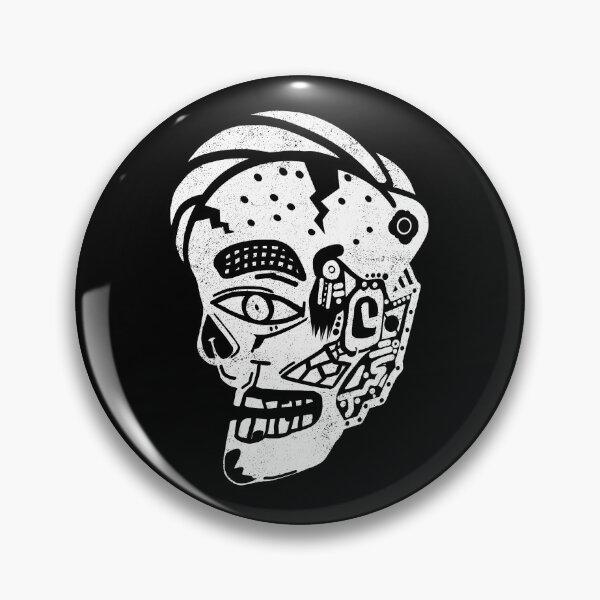 Item preview, Abstract Cyberpunk Zombie Head - Abstract art designed and sold by AnAzArt.