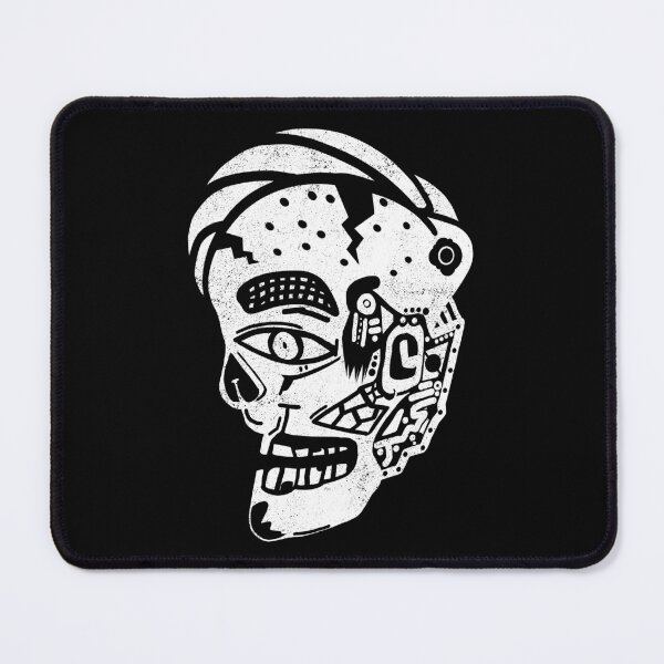 Item preview, Abstract Cyberpunk Zombie Head - Abstract art designed and sold by AnAzArt.