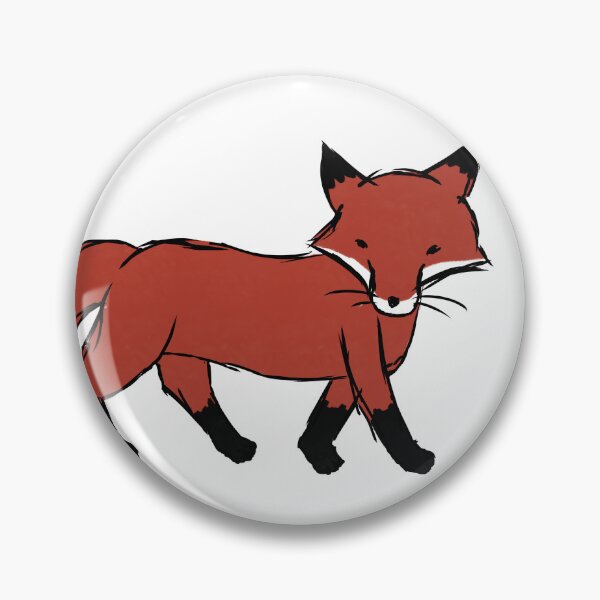 Item preview, Red fox sketch designed and sold by PofMart.