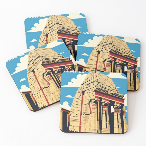Item preview, Luxor Temple Egypt Vintage Travel Tourism designed and sold by TravelersGems.