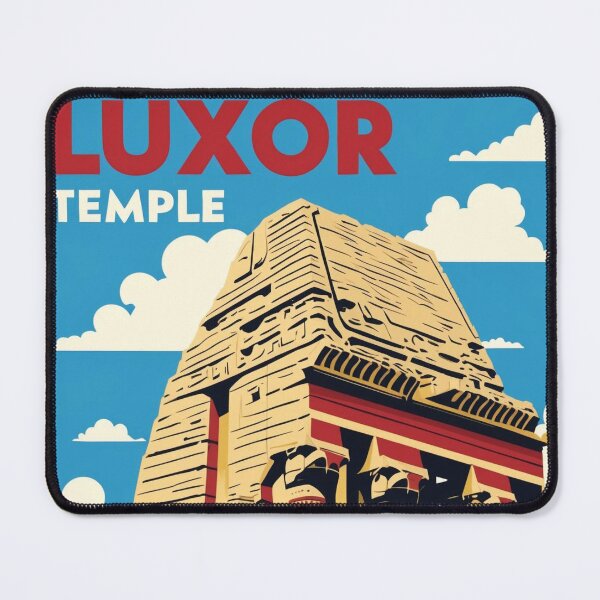 Item preview, Luxor Temple Egypt Vintage Travel Tourism designed and sold by TravelersGems.