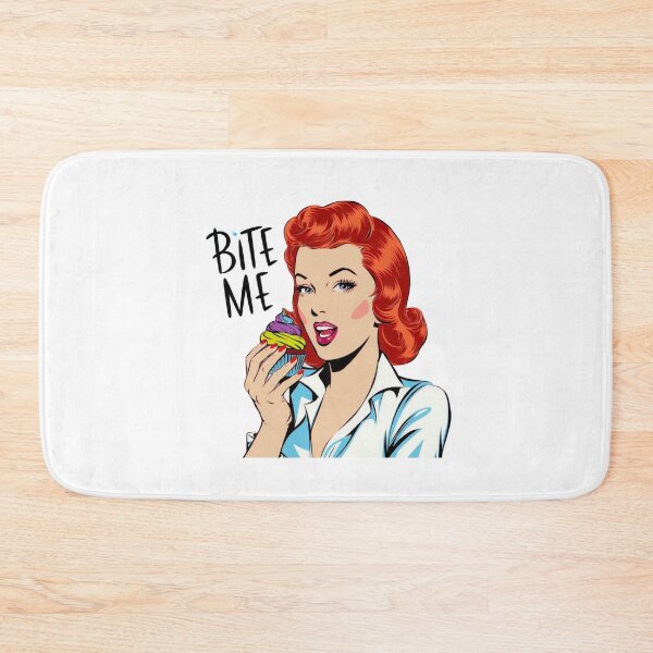 Item preview, Bite Me, Sweetness with a Side of Sass, meme, funnyfits70, Humor, Funny, retro, vintages, funny quotes, animal humor, designed and sold by FunnyFits70.