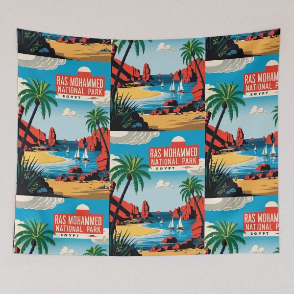Item preview, Ras Mohammed National Park Egypt Vintage Travel Tourism designed and sold by TravelersGems.