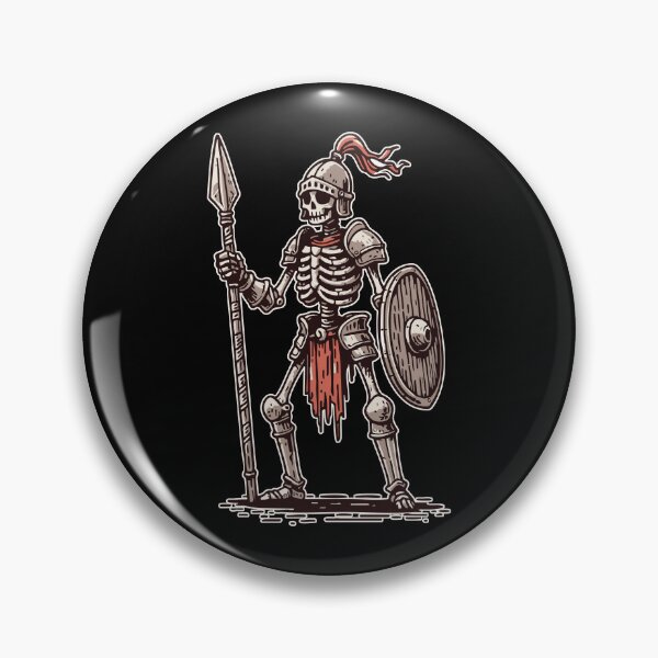 Item preview, Skeleton Knight Warrior Medieval Fantasy designed and sold by TomFrontierArt.