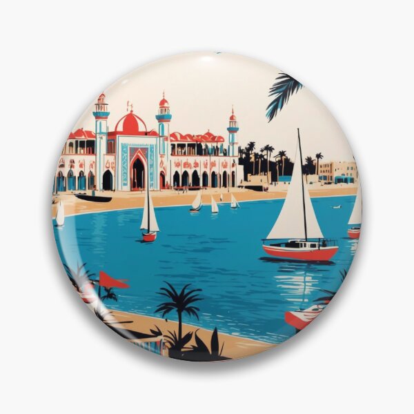 Item preview, Hurghada Egypt Vintage Travel Tourism designed and sold by TravelersGems.