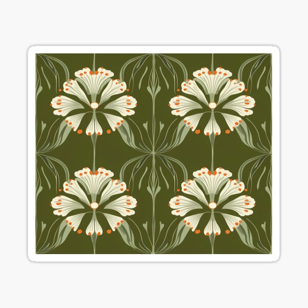Item preview, Elegant 4 White Water Lily Design designed and sold by Sparcus Whiz.