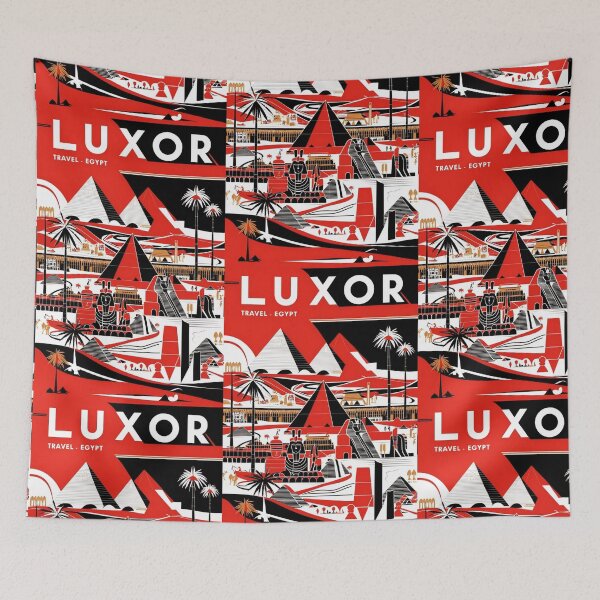 Item preview, Travel Luxor Egypt Vintage Travel Tourism designed and sold by TravelersGems.