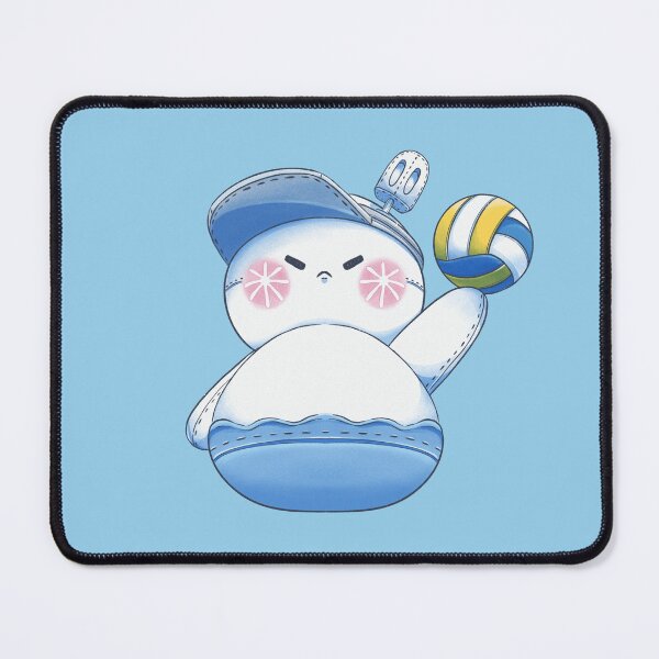 Item preview, Zayne Volleyball Snowman - Love and DeepSpace Fanart designed and sold by Bruna Aléxia  Vieira.