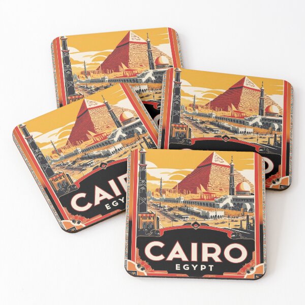 Item preview, Cairo Egypt Vintage Travel Tourism designed and sold by TravelersGems.