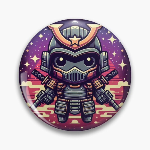 Item preview, Galactic Samurai Mecha Force - Model 8 designed and sold by NeonBot_Shop.
