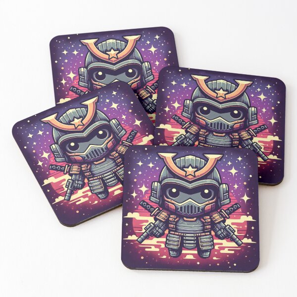Item preview, Galactic Samurai Mecha Force - Model 8 designed and sold by NeonBot_Shop.