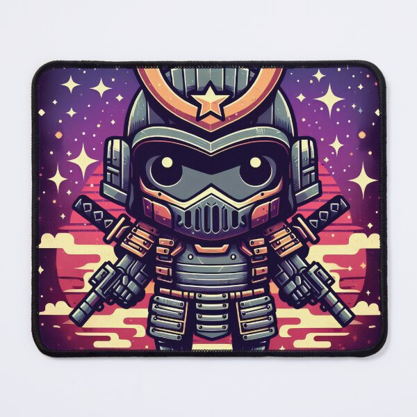 Item preview, Galactic Samurai Mecha Force - Model 8 designed and sold by NeonBot_Shop.
