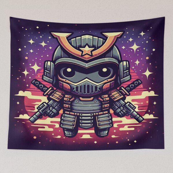 Item preview, Galactic Samurai Mecha Force - Model 8 designed and sold by NeonBot_Shop.