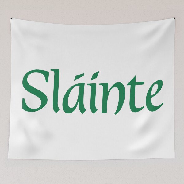 Item preview, Slainte Green Text for St Patricks Day designed and sold by ellenhenry.
