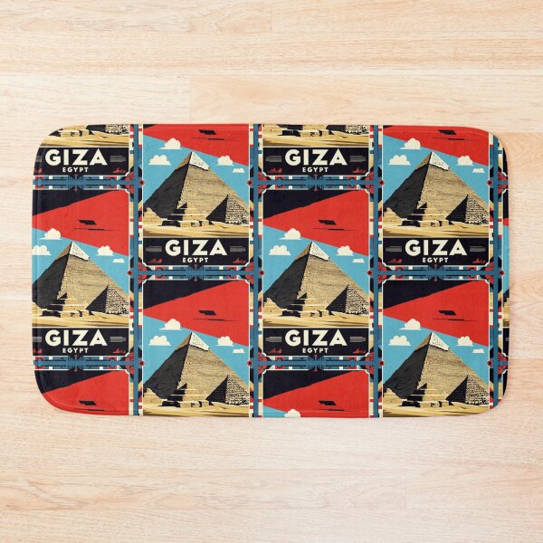 Item preview, Giza Egypt Vintage Travel Tourism designed and sold by TravelersGems.