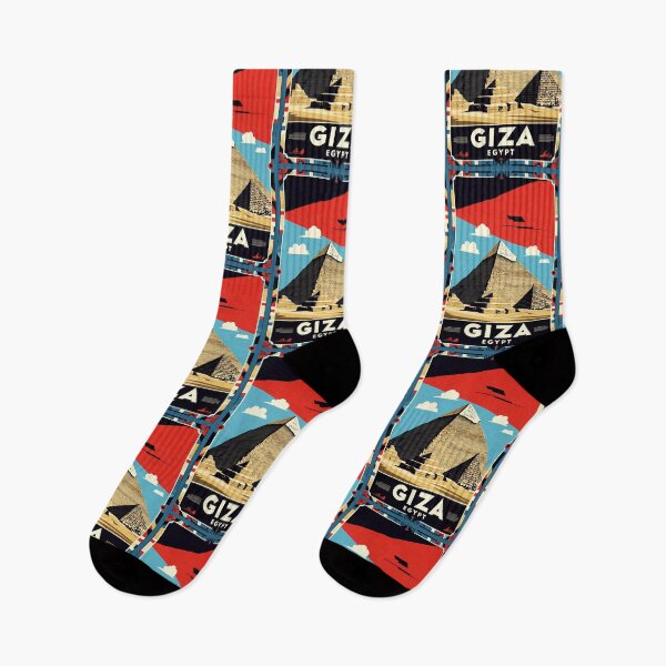 Item preview, Giza Egypt Vintage Travel Tourism designed and sold by TravelersGems.