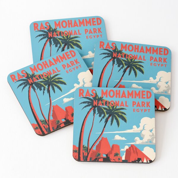 Item preview, Ras Mohammed National Park Egypt Vintage Travel Tourism designed and sold by TravelersGems.