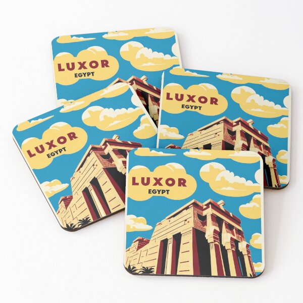Item preview, Luxor Egypt Vintage Travel Tourism designed and sold by TravelersGems.