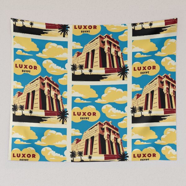 Item preview, Luxor Egypt Vintage Travel Tourism designed and sold by TravelersGems.