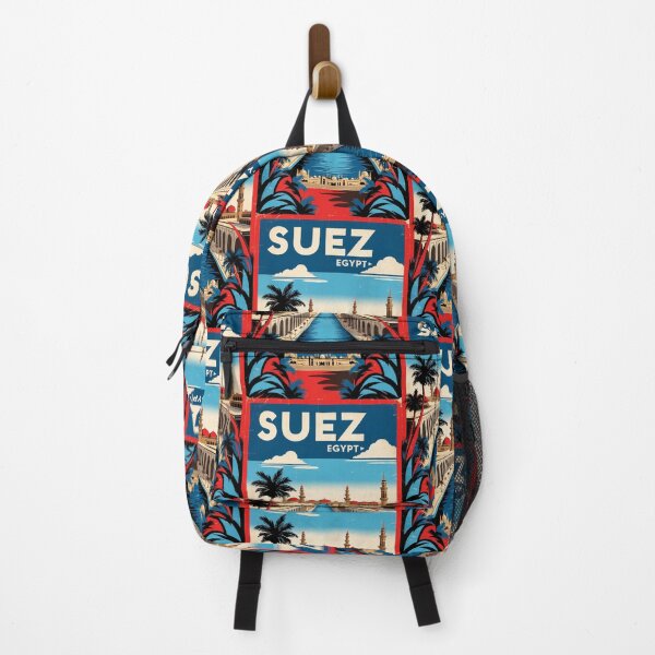 Item preview, Suez Egypt Vintage Travel Tourism designed and sold by TravelersGems.