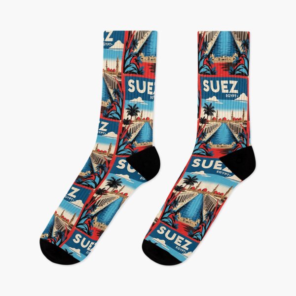Item preview, Suez Egypt Vintage Travel Tourism designed and sold by TravelersGems.