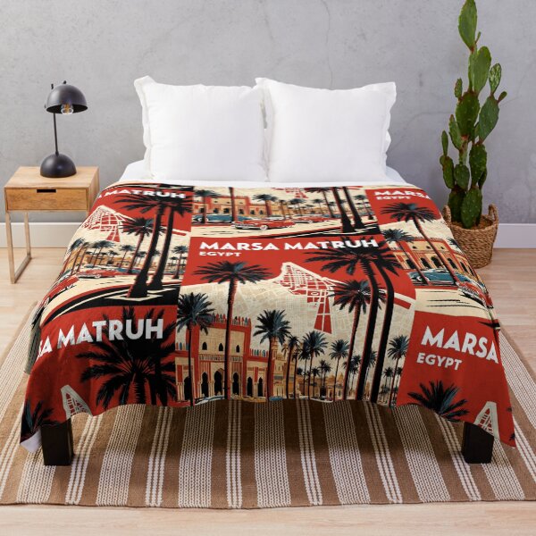 Item preview, Marsa Matruh Egypt Vintage Travel Tourism designed and sold by TravelersGems.