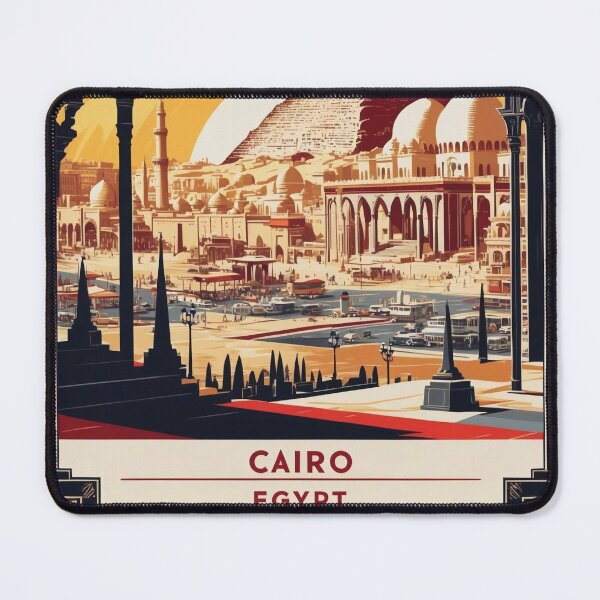 Item preview, Cairo Egypt Vintage Travel Tourism designed and sold by TravelersGems.