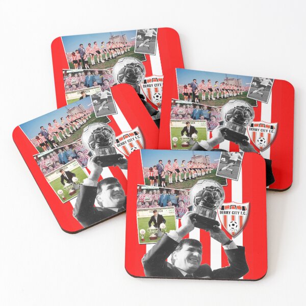 Item preview, Jim McLaughlin Tribute Unisex Tee, Derry City FC Football Fan Shirt, Treble Winner Gift, Irish Football Memorabilia, League Championship, designed and sold by SiopaDoire.