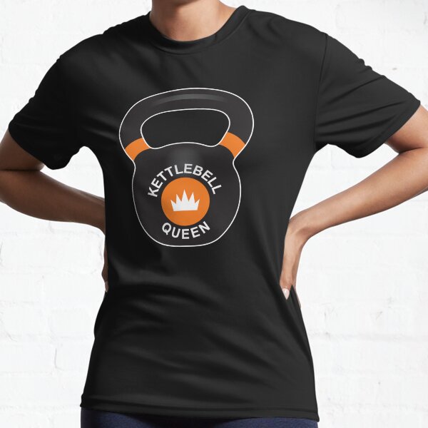 Item preview, Kettlebell Queen - Weightlifting legend designed and sold by VicEllisArt.
