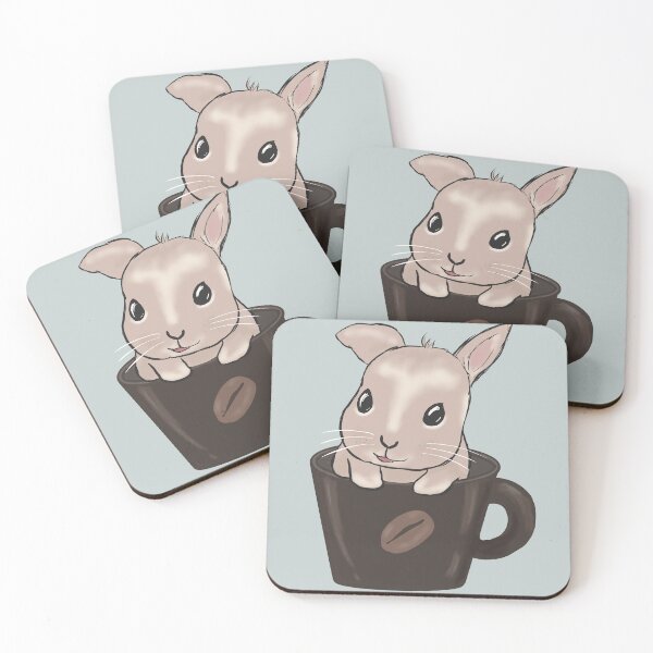 Item preview, Little Baby Bunny in Coffee Mug designed and sold by LiskoDesign.