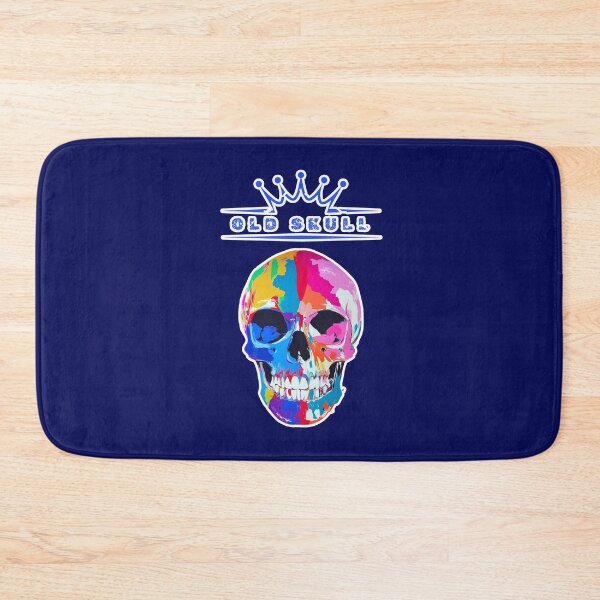 Item preview, Old skull, old school skull, colorful skull, multicolor skull designed and sold by silent-violin.
