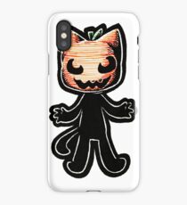 Pumpkin Cat iPhone Case