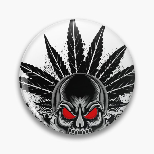 Item preview, Skull Canabis designed and sold by Eiwaprints.