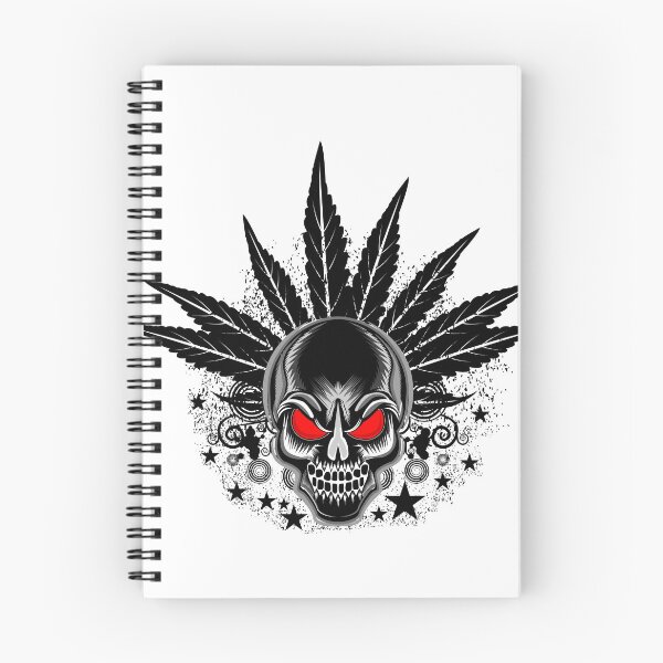 Item preview, Skull Canabis designed and sold by Eiwaprints.