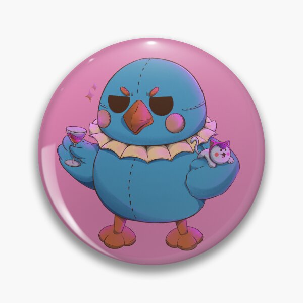 Item preview, Sylus Blue Crow Pelushie - Love and DeepSpace Fanart designed and sold by Bruna Aléxia  Vieira.