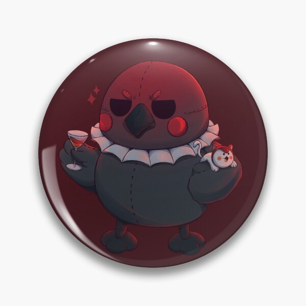 Item preview, Sylus Headache Crow Pelushie - Love and DeepSpace Fanart designed and sold by Bruna Aléxia  Vieira.