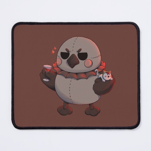 Item preview, Sylus Snowfield Crow Pelushie - Love and DeepSpace Fanart designed and sold by Bruna Aléxia  Vieira.