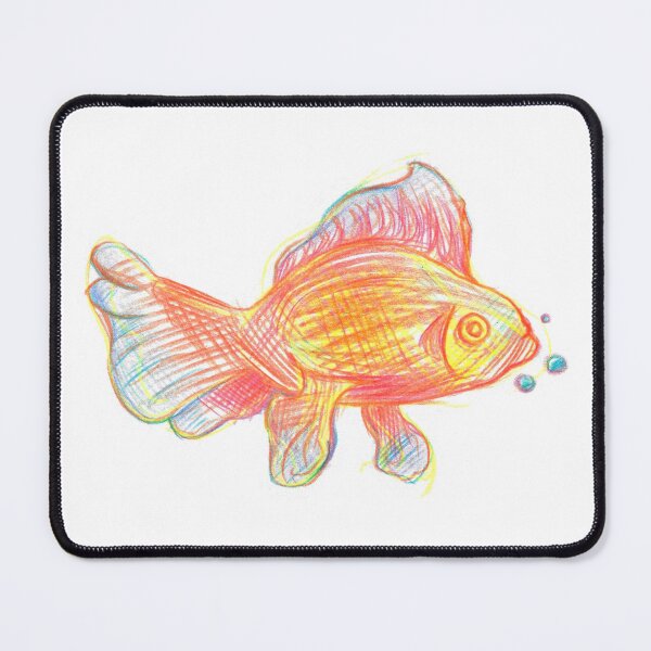 Item preview, Rainbow fish sketchy designed and sold by HiganbanaShop.