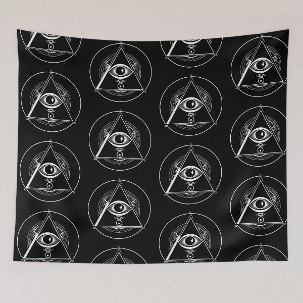 Item preview, Infinite Vision: The All-Seeing Eye in Sacred Geometry designed and sold by InkVortexV.