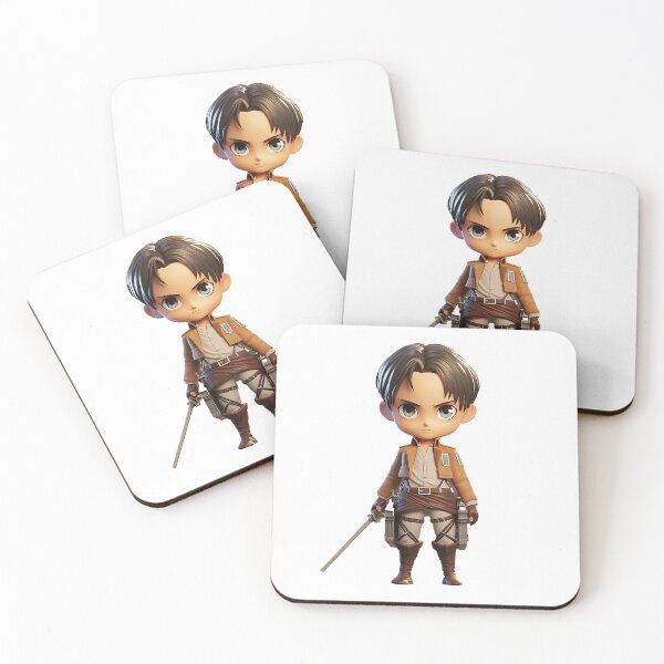 Item preview, Chibi Titan Slayer   Levi Ackerman in Survey Corps Gear designed and sold by Innamalinka.