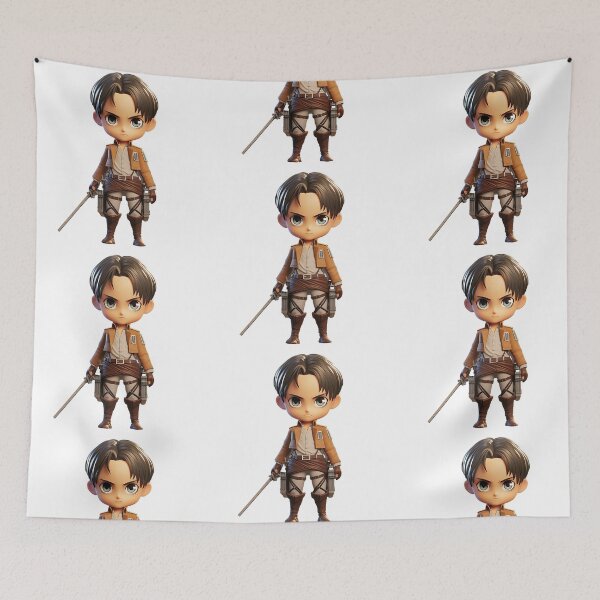 Item preview, Chibi Titan Slayer   Levi Ackerman in Survey Corps Gear designed and sold by Innamalinka.