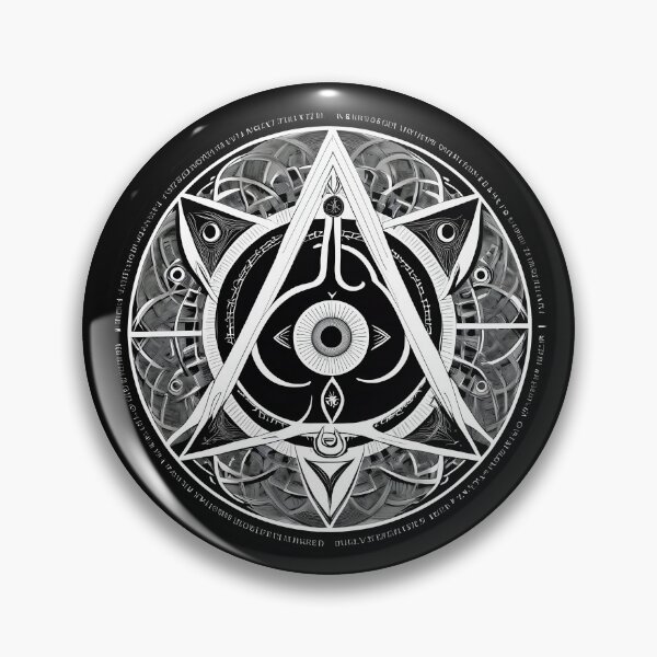 Aperçu de l'œuvre Œil du Cosmos : Mandala complexe de la perception infinie créée et vendue par InkVortexV.
