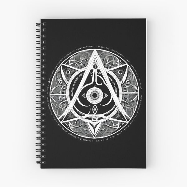 Aperçu de l'œuvre Œil du Cosmos : Mandala complexe de la perception infinie créée et vendue par InkVortexV.