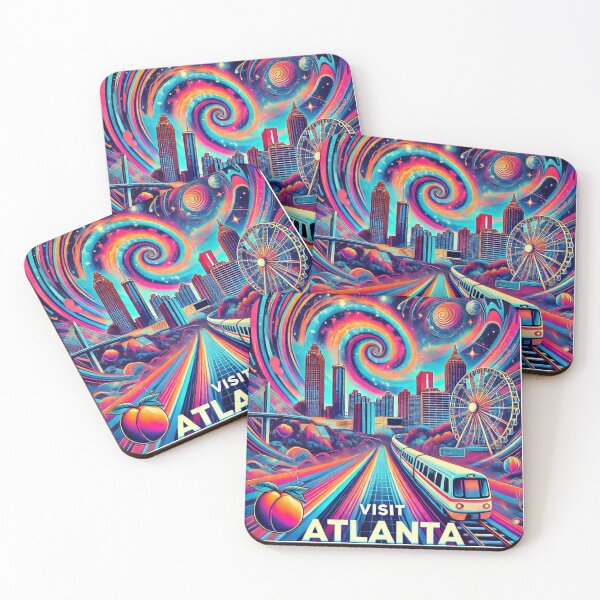 Item preview, Trippy Cities: ATLANTA designed and sold by WilAugusta.