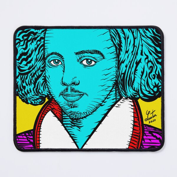 Item preview, CHRISTOPHER MARLOWE ink and acrylic portrait .3 designed and sold by lautir.