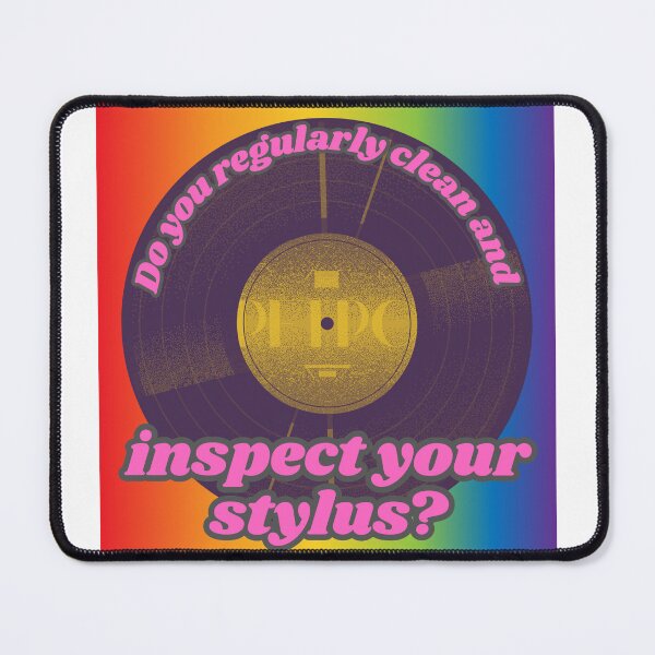 Item preview, Clean and inspect your stylus - record / vinyl love! designed and sold by TheRubberOnion.