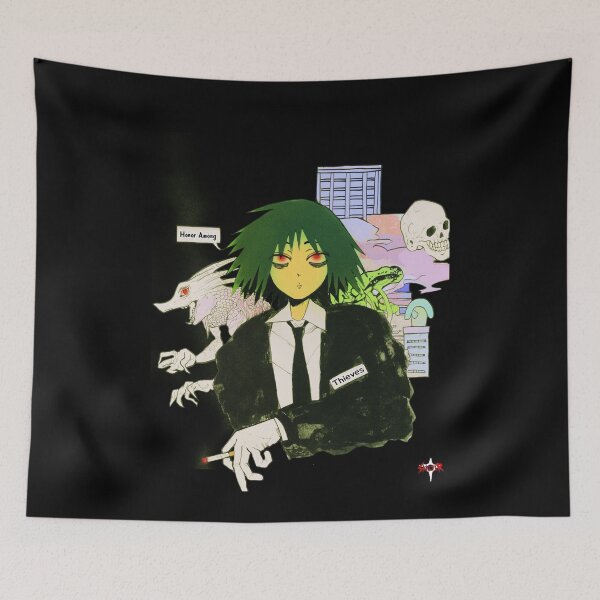 Item preview, Honor Among Thieves – Yakuza Femme Fatale T-Shirt designed and sold by Skelter-Skelter.